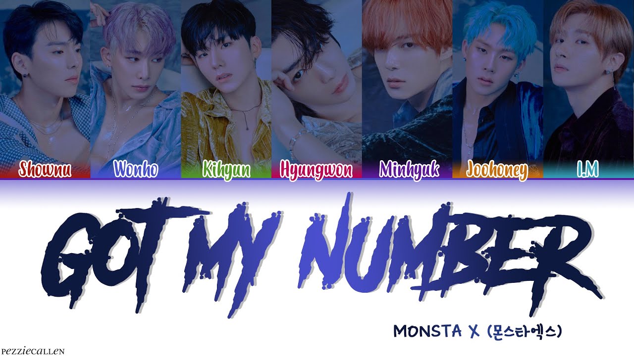 MONSTA X (몬스타엑스) - GOT MY NUMBER (Color Coded Lyrics)