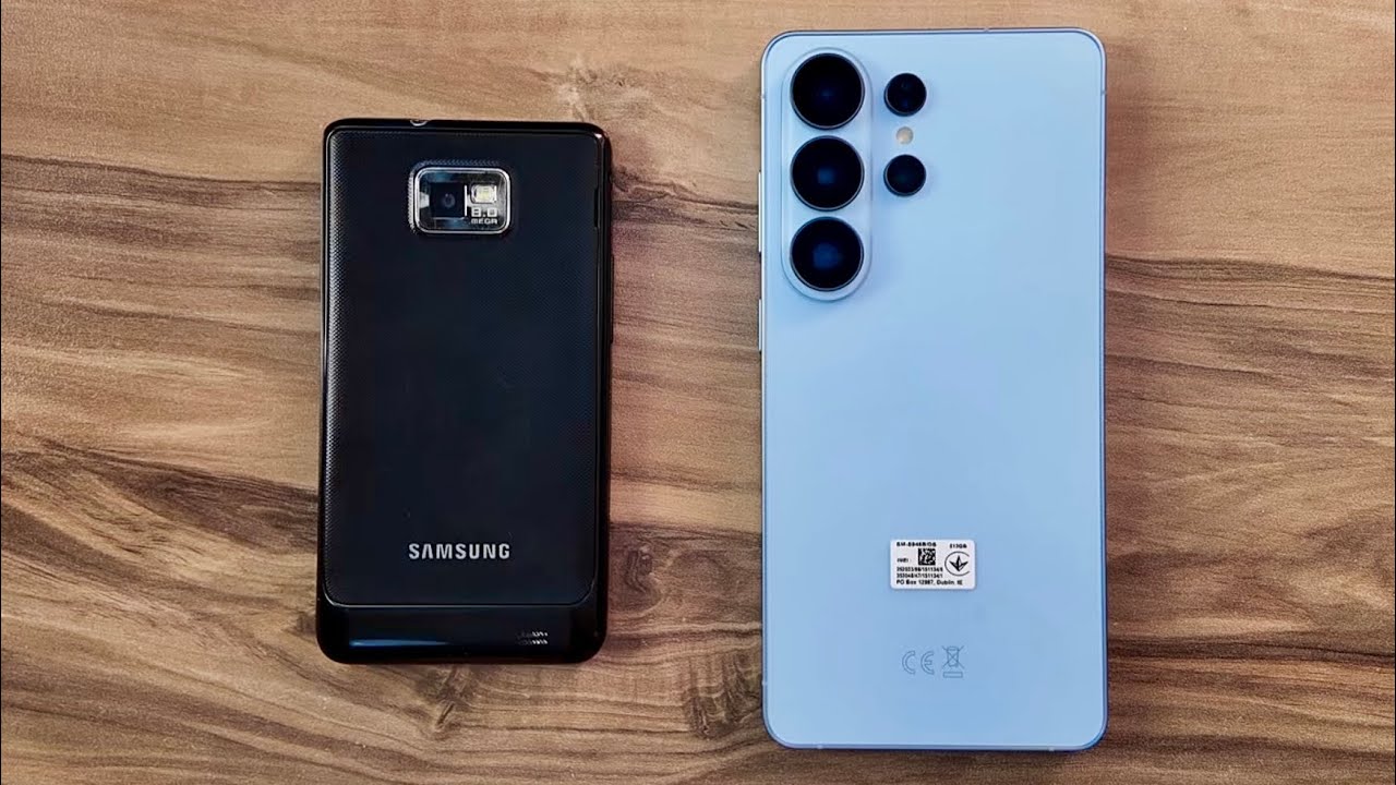 Samsung Galaxy S2 vs Samsung Galaxy S26 Ultra - How far we've come in 15 years