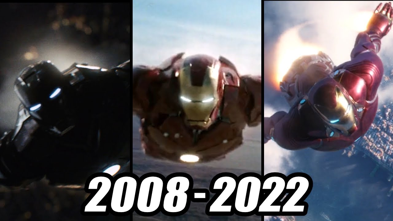 Evolution of IRON MAN Flying | 2008-2022