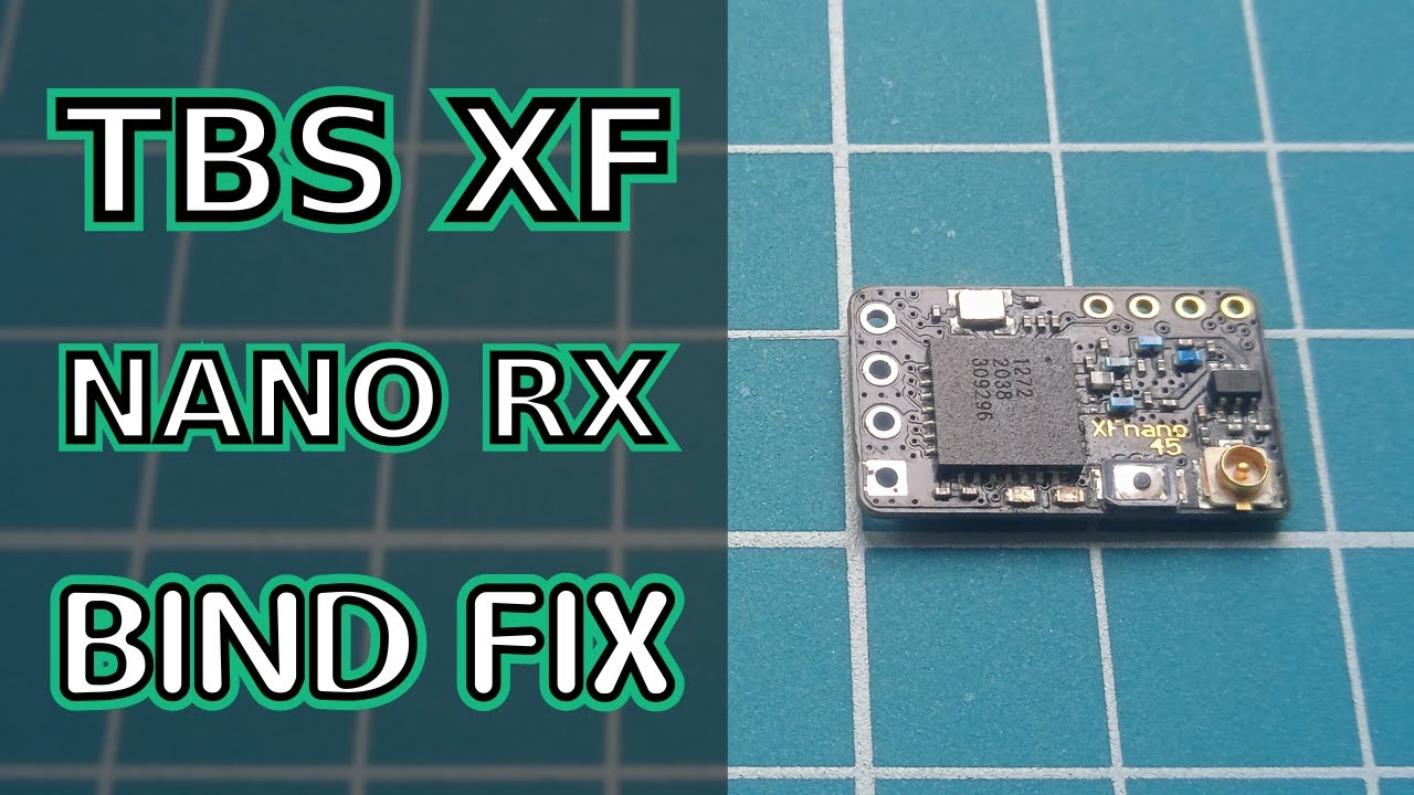 TBS Crossfire Nano RX бинд и восстановление