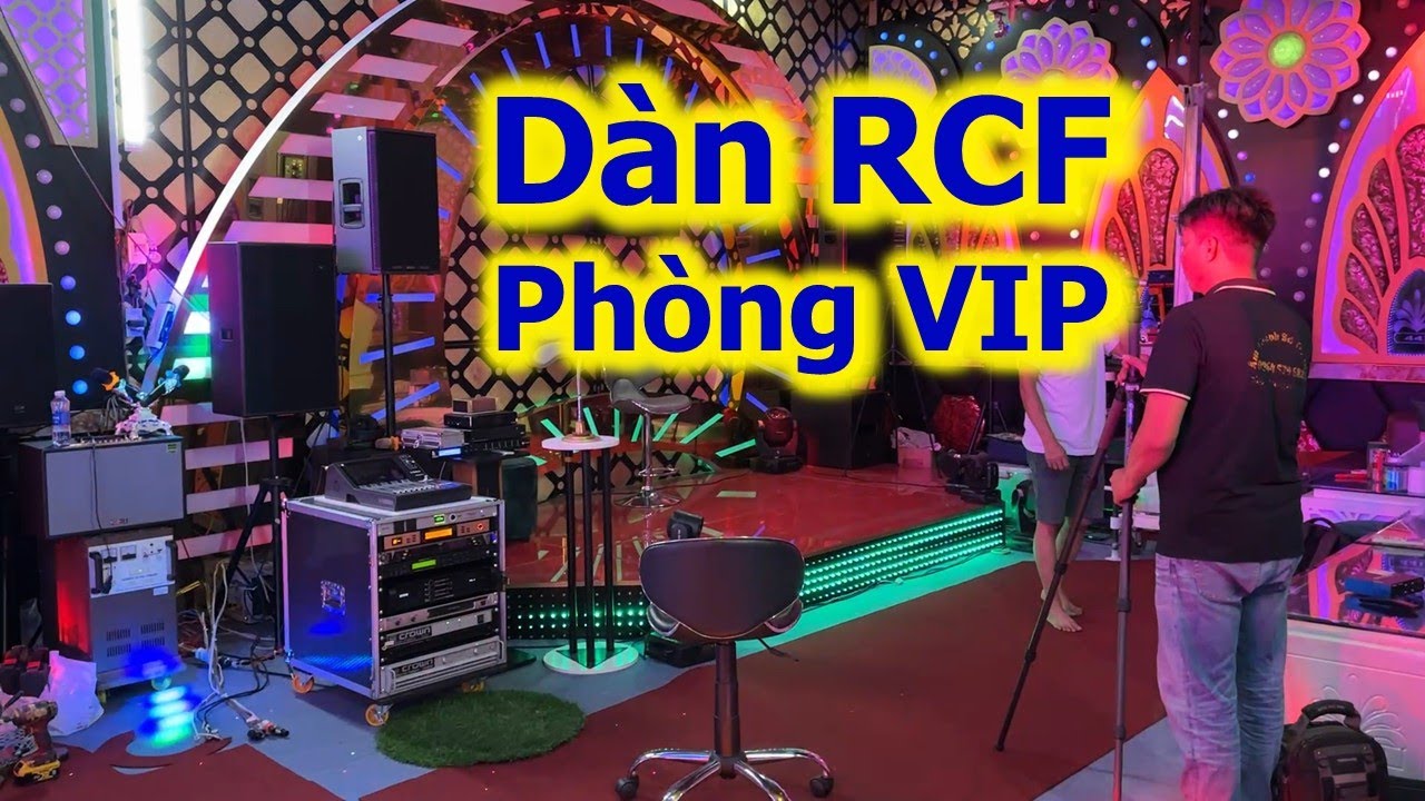 Dàn Karaoke RCF NX912A - Nhà Chú Vân
