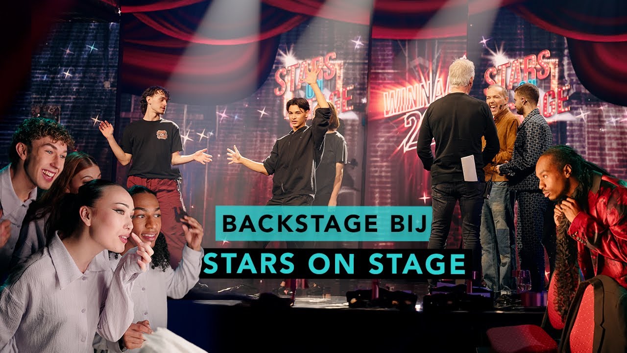 Backstage bij RTL programma Stars on Stage | Lucia Marthas Institute for Performing Arts