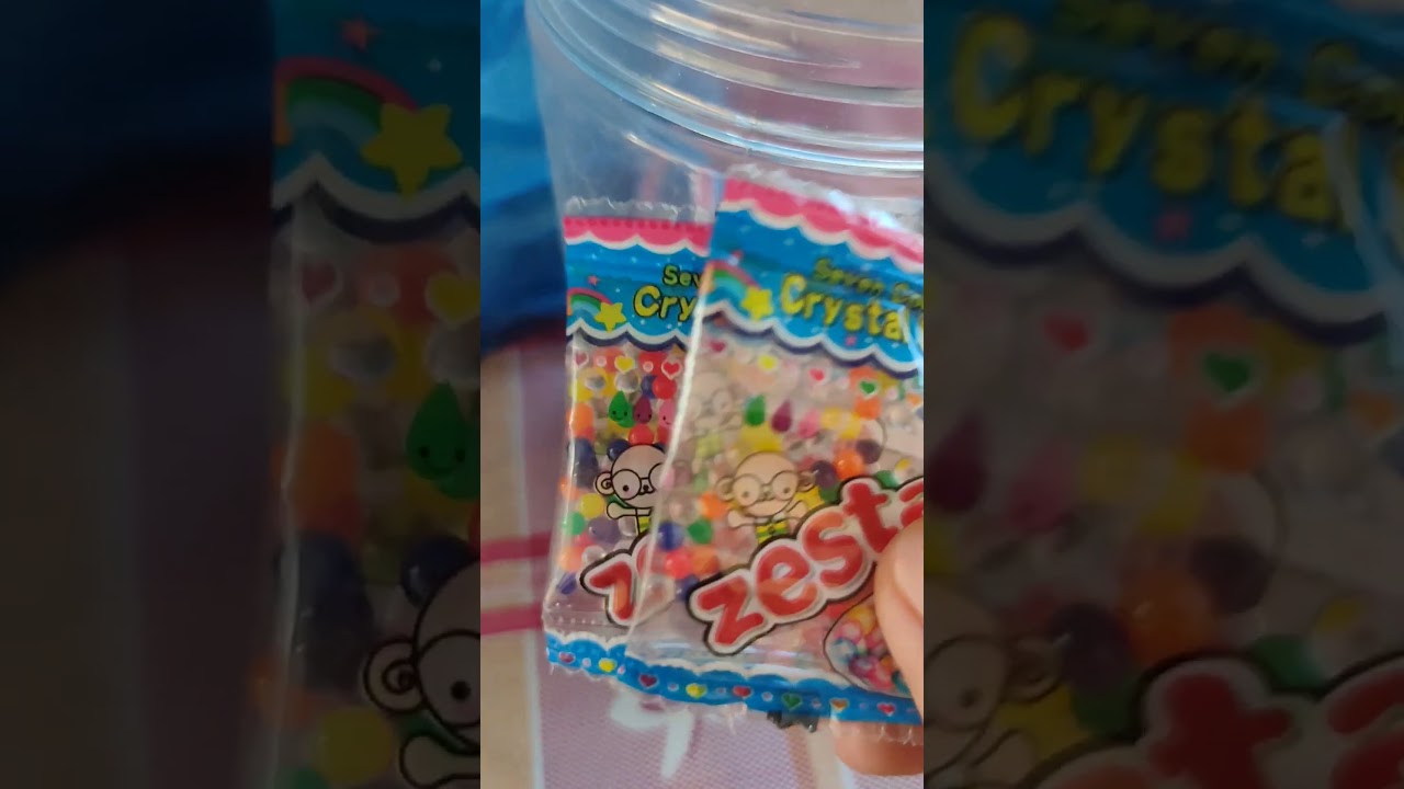 ORBEEZ WATER BEADS | CRYSTAL BALL | #shorts #orbeez #toys #diy #waterbeads #crystalball