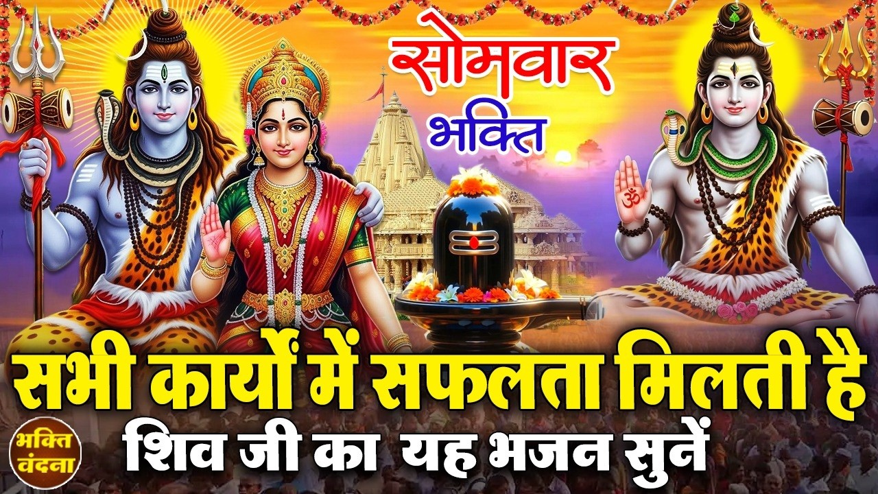 आज सोमवार के दिन शिव शंकर का ये चमत्कारी भजन व ॐ नमः शिवाय धुन सुनने से शिव जी प्रसन्न होते हैं
