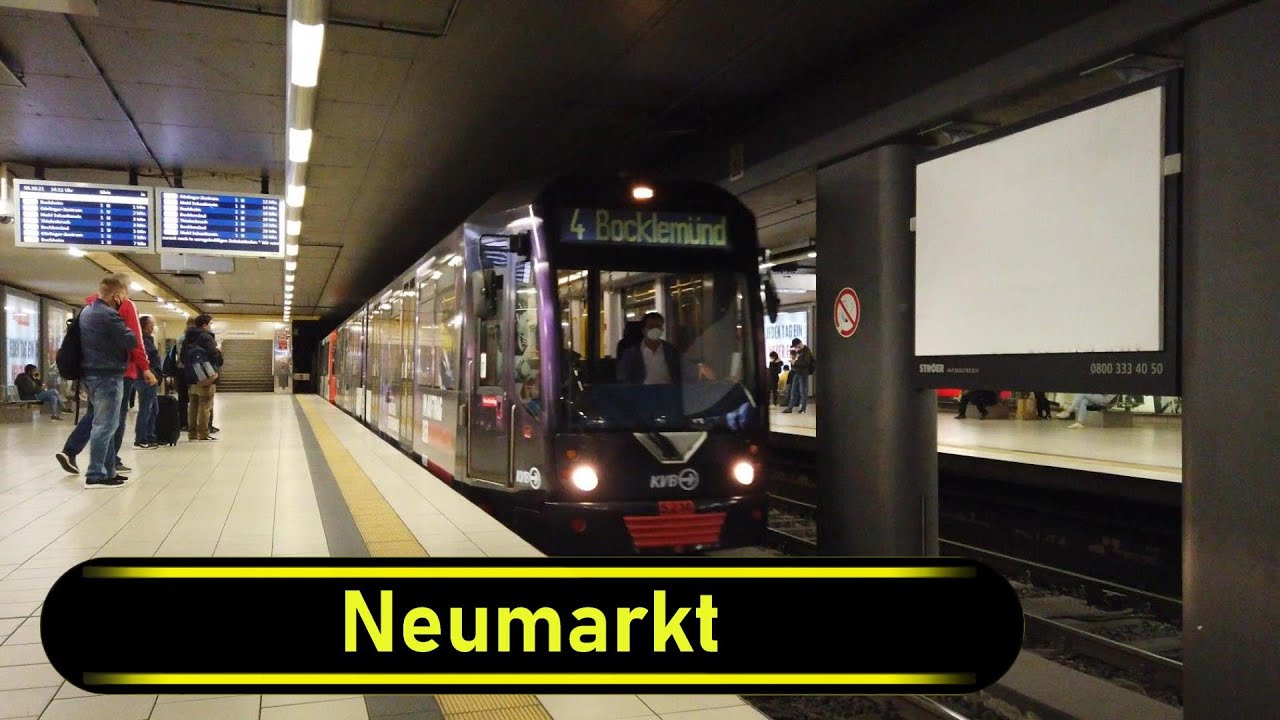 Stadtbahn Station Neumarkt - Cologne 🇩🇪 - Walkthrough 🚶