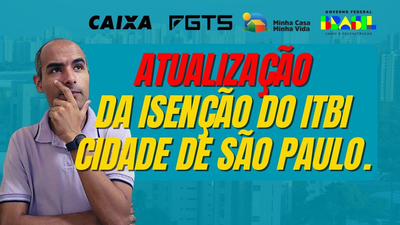 Atualiza&ccedil;&atilde;o da isen&ccedil;&atilde;o do ITBI na cidade de S&atilde;o Paulo. #isen&ccedil;&atilde;o #primeiroimovel #saibadefato