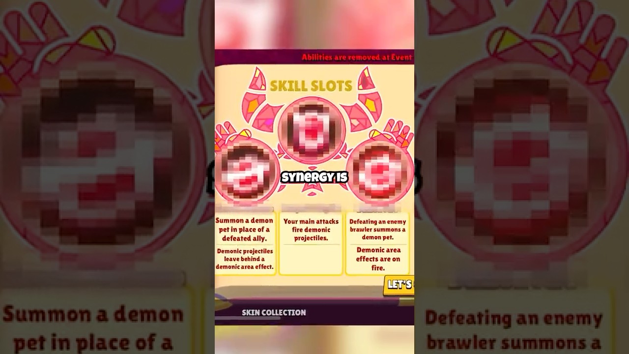 SECRET Demonic Skills Synergy!