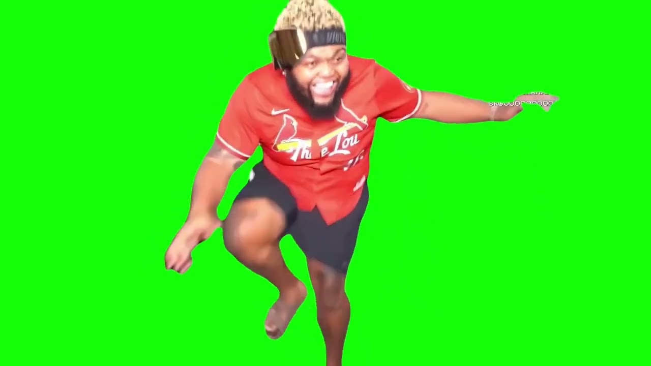 Druski Dance meme - Kai Cenat Livestream - Green Screen