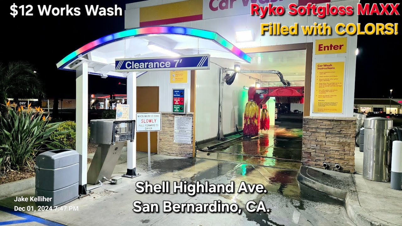 Ryko Softgloss MAXX at Shell Highland Ave. | San Bernardino, CA.
