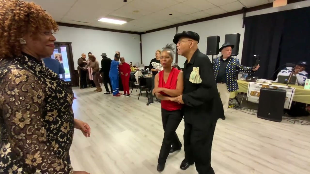 Ronald Butler  & Sandy Fisher Birthday Dance -DMV Senior Hand Dancers-American Legion, Cheverly,