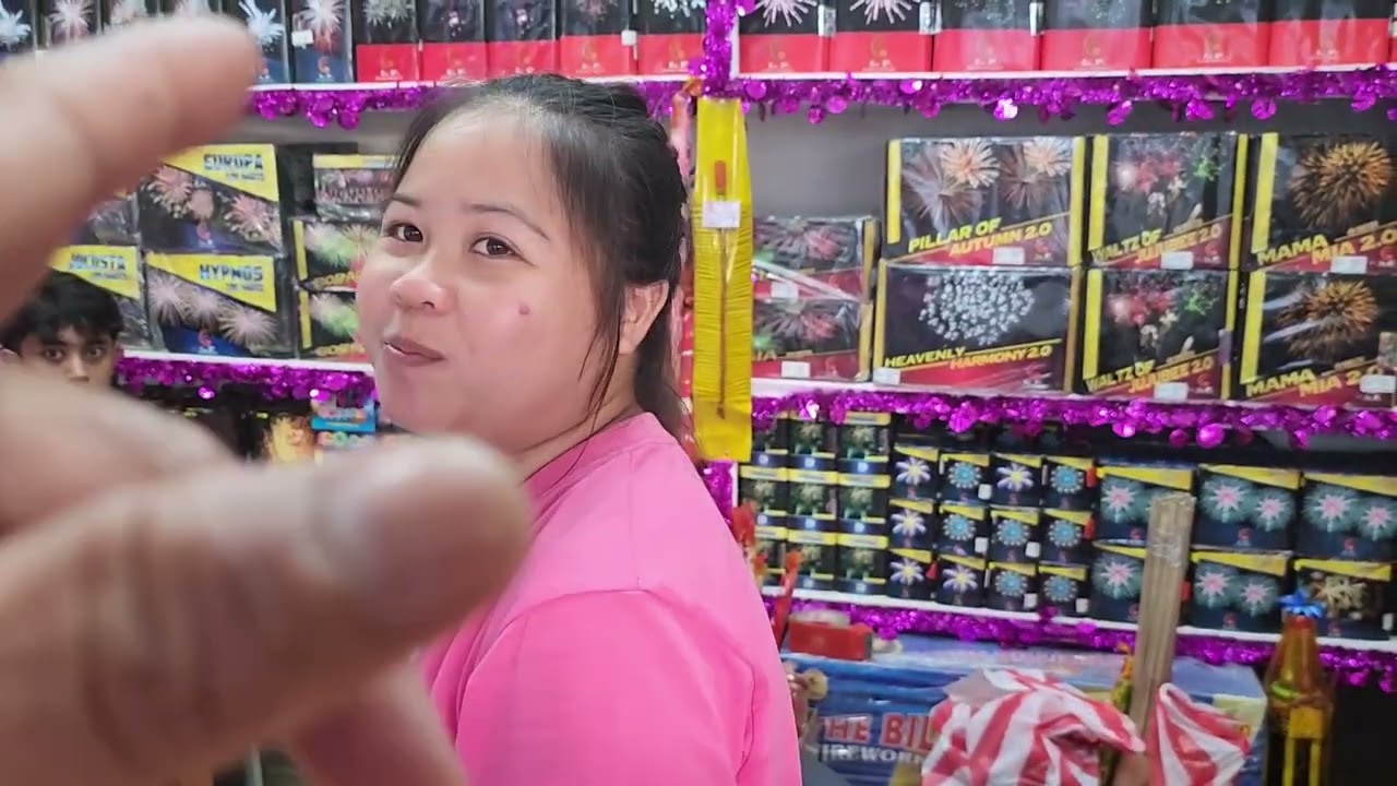 buying fireworks 🎆