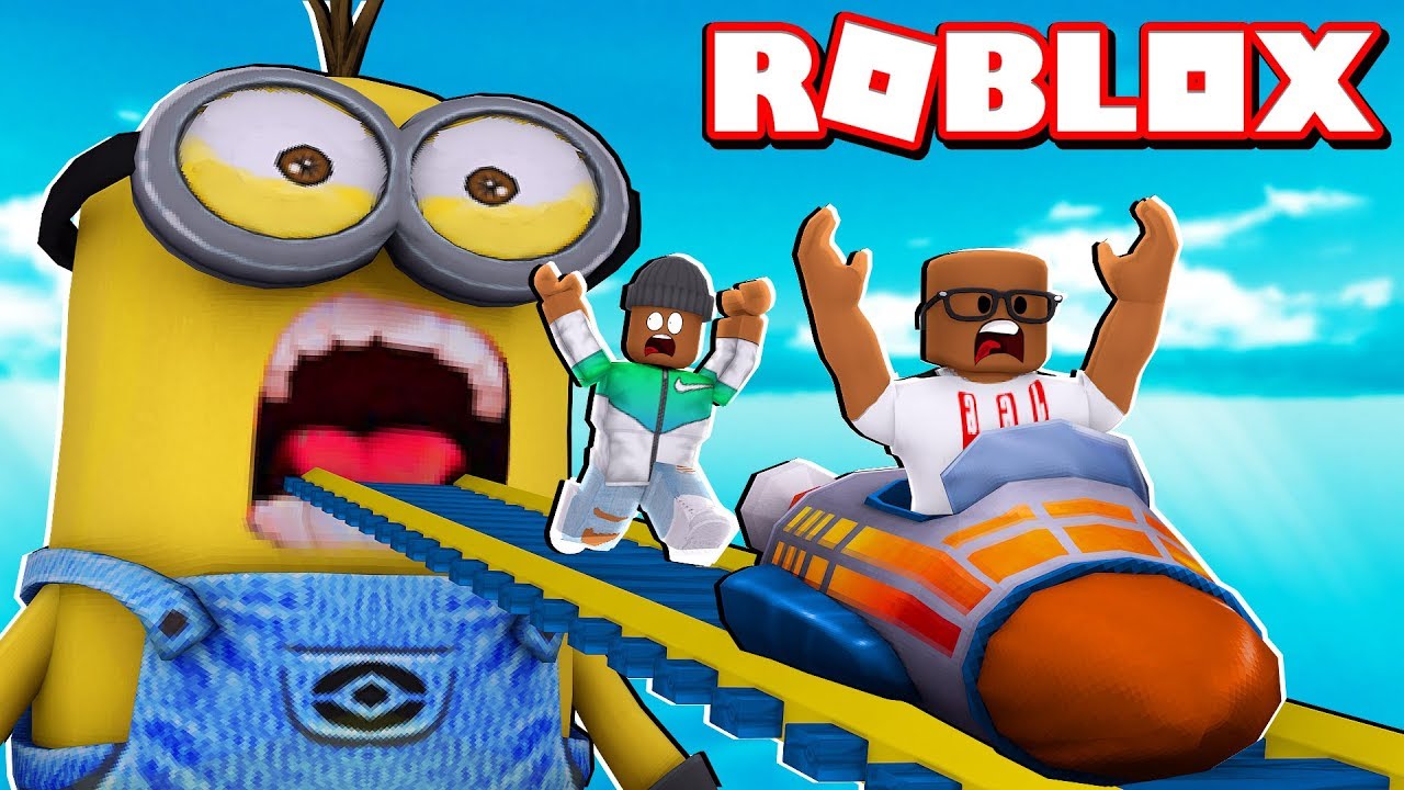 MULTIPLAYER ROCKET CART RIDE INTO THE MINIONS FOR ADMIN IN ROBLOX