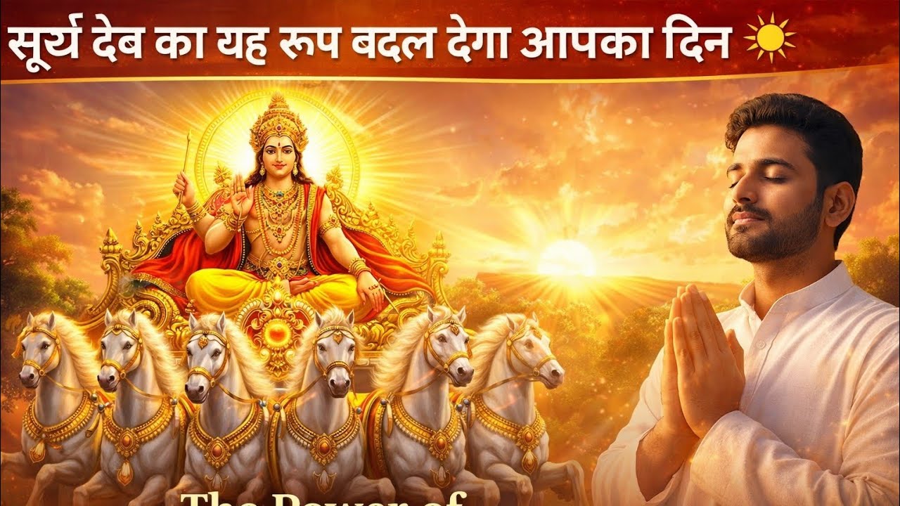 सूर्य देव का यह रूप बदल देगा आपका दिन ☀️ | The Power of Surya Dev | #Morning  #sunday #morningbhajan