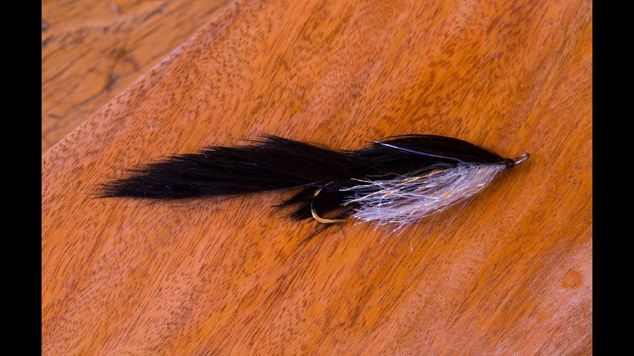 Articulated String Leech Fly Tying - TDF Sea Trout Fishing Fly Rio Grande