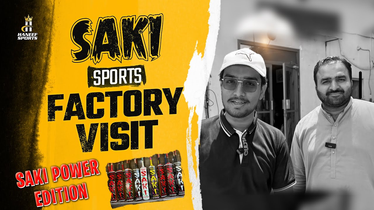 SAKI POWER EDITION⚡️| SAKI SPORTS FACTORY VISIT & INTRODUCING NEW MODELS 🔥