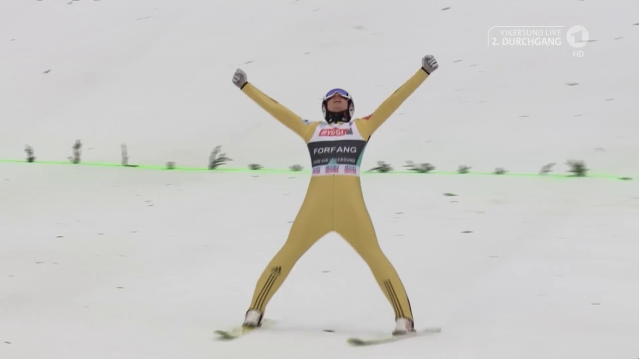 Skifliegen Vikersund 2017 Johann Andre Forfang 245,5m FULL HD