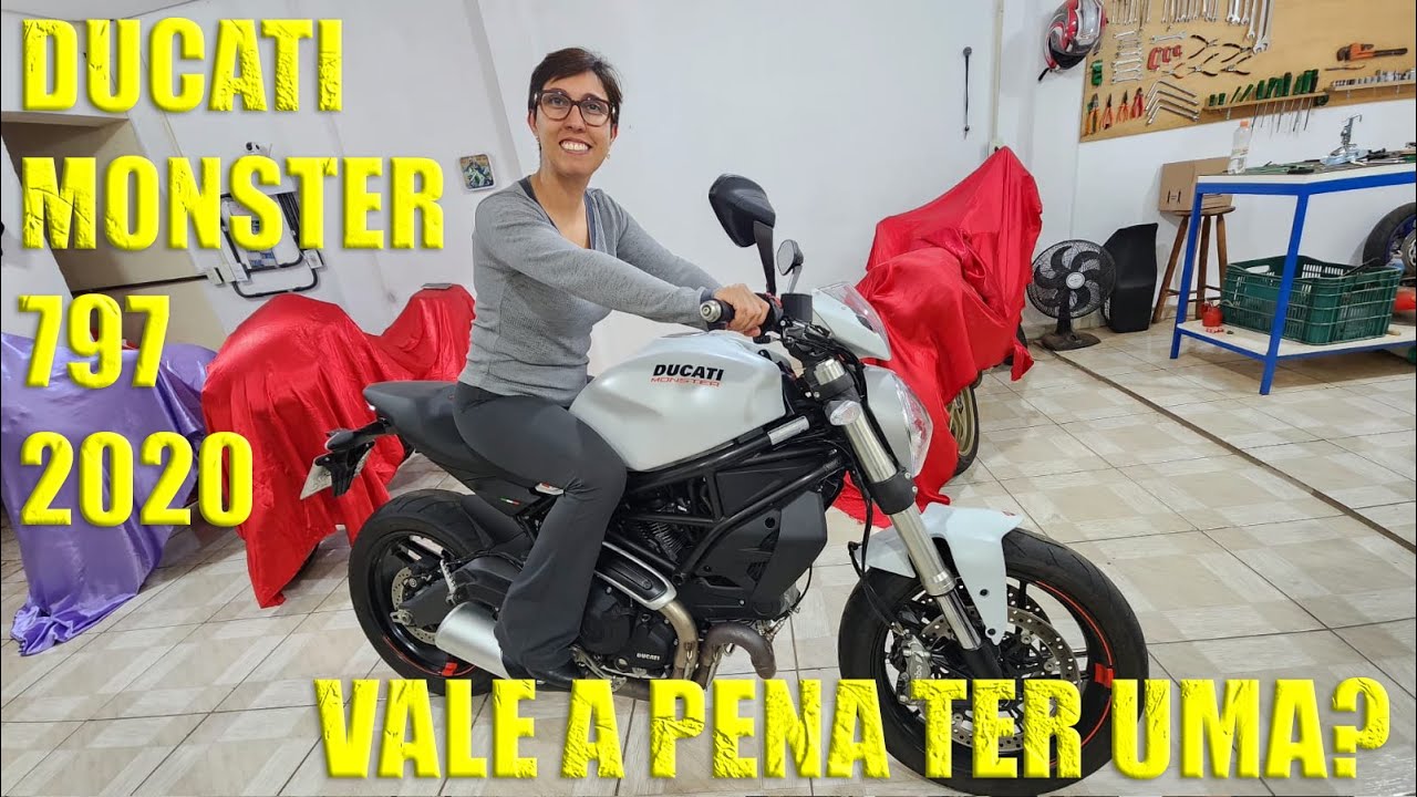 DUCATI MONSTER 797 2020  - VALE A PENA TER UMA?
