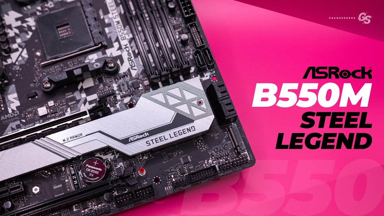 The Legend is BACK! - ASRock B550M Steel Legend - First Look & Overview