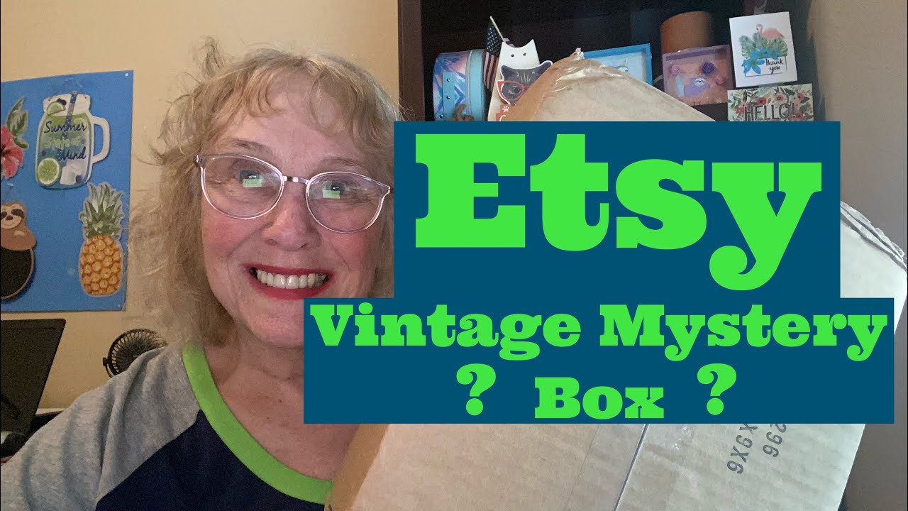 ETSY VINTAGE MYSTERY BOX - From Whimsy Barn Vintage