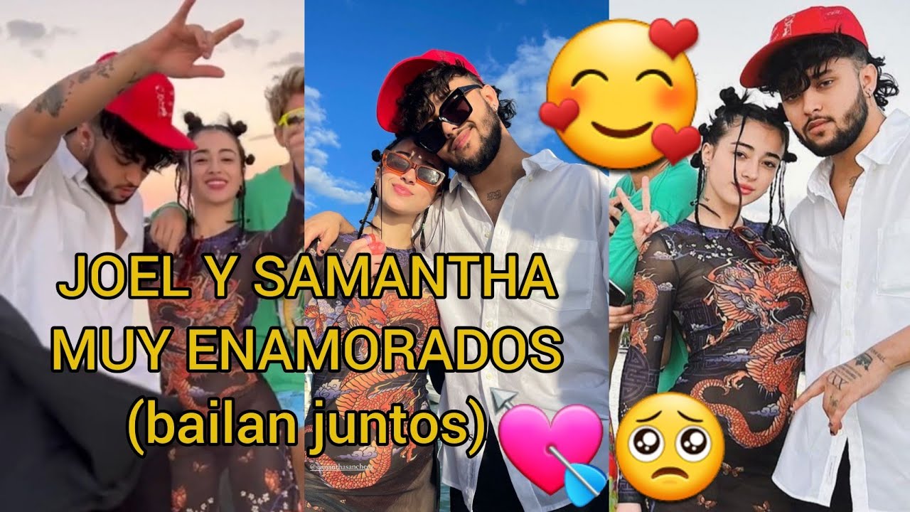 Joel DELEŌN y Samantha Sánchez bailando en el cumpleaños de Johann Vera