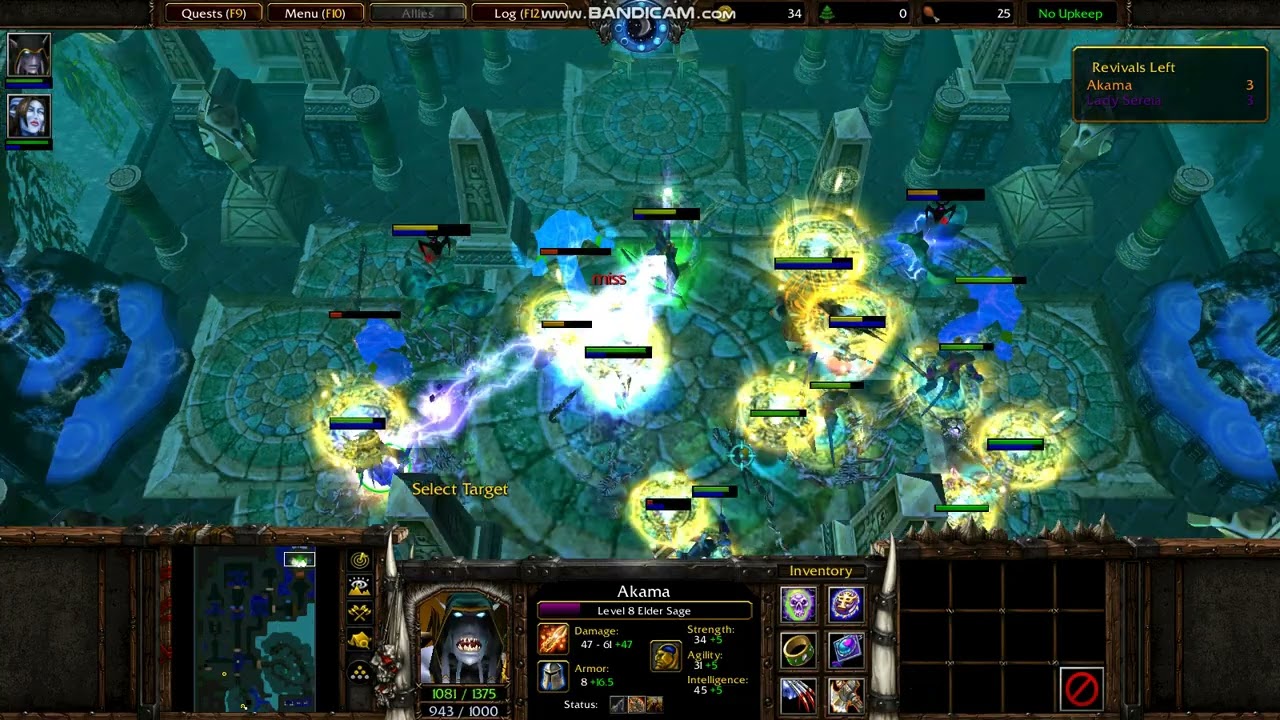 Warcraft 3 Shadows Of Hatred v2.2.2 Boss Lady Vashj