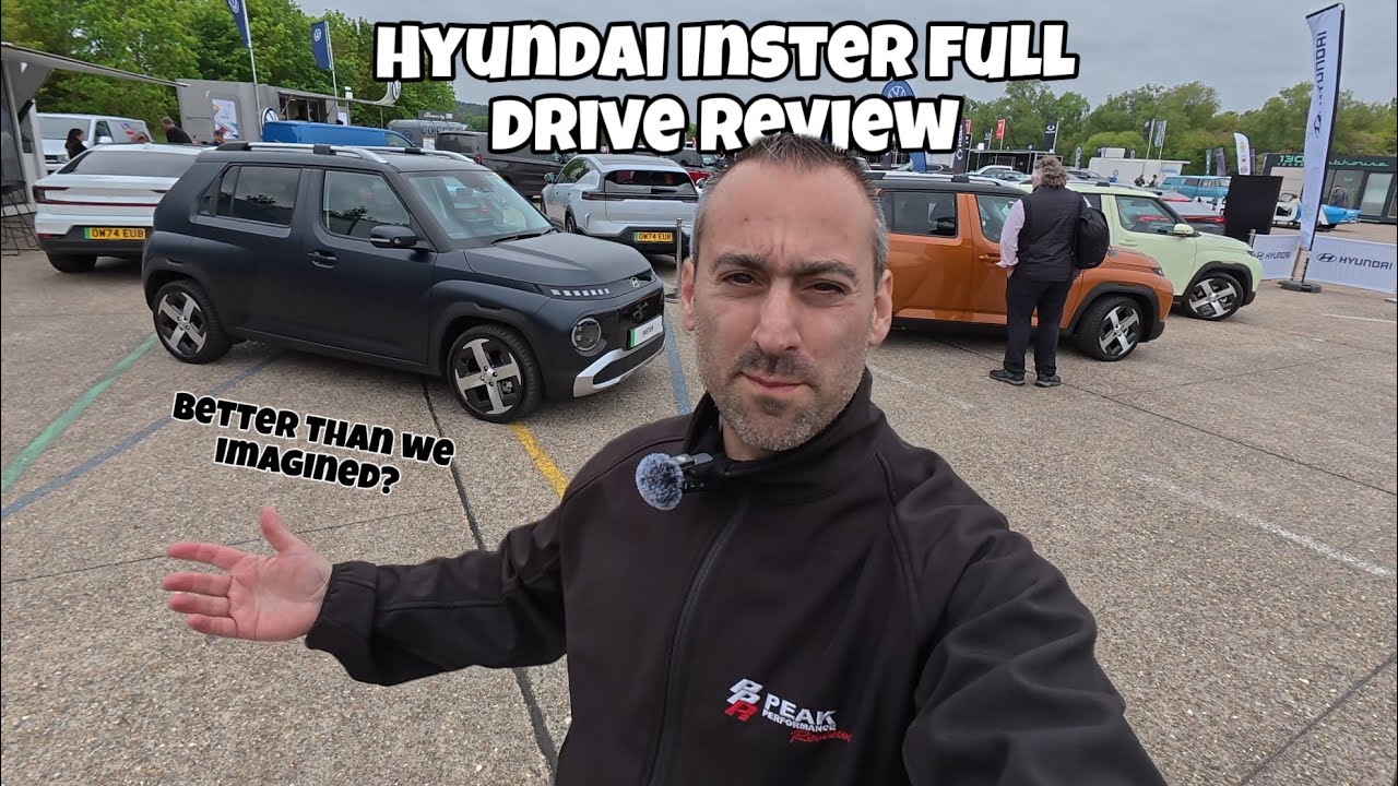 Hyundai Inster: Super fun little EV that does things a big cars can