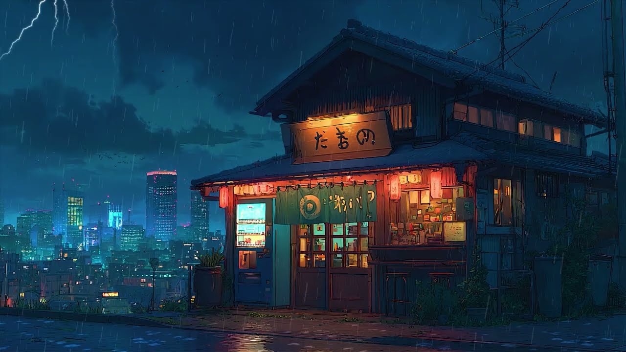 Retro Tokyo Nights ✨ 80s Lofi Hip Hop for Relax & Chill
