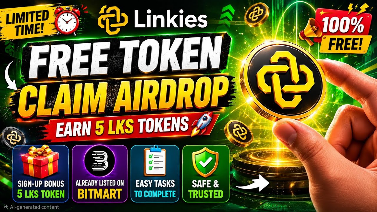 Linkies Biggest Airdrop Ever | Claim Your Free Airdrop 5 linkies Token