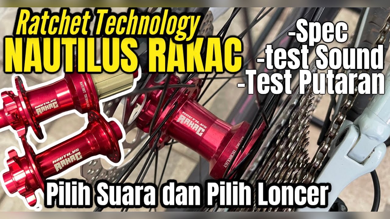 NAUTILUS RAKAC Freehub Rachet Technology di Polygon Siskiu D7 2021