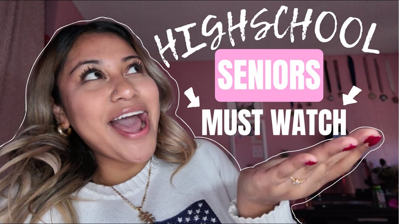 watch this if you&rsquo;re a high school senior *REAL ADVICE* | Academics, College Selection, & More