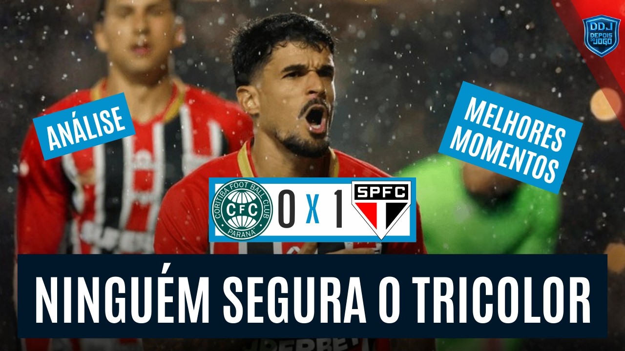 TRICOLOR VENCE E DISPUTA A PONTA DO BRASILEIRÃO! | CORITIBA 0X1 SÃO PAULO