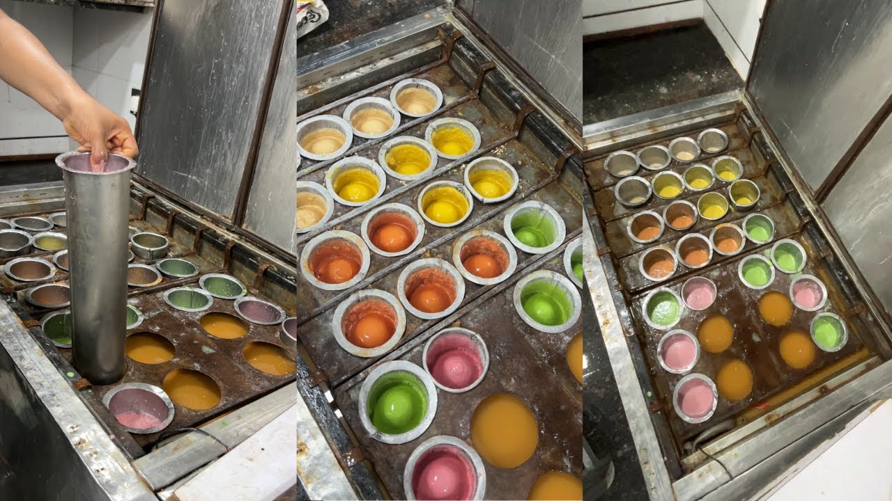Insane Level Roll Cut Icecream Making In Surat | Indian Street Food