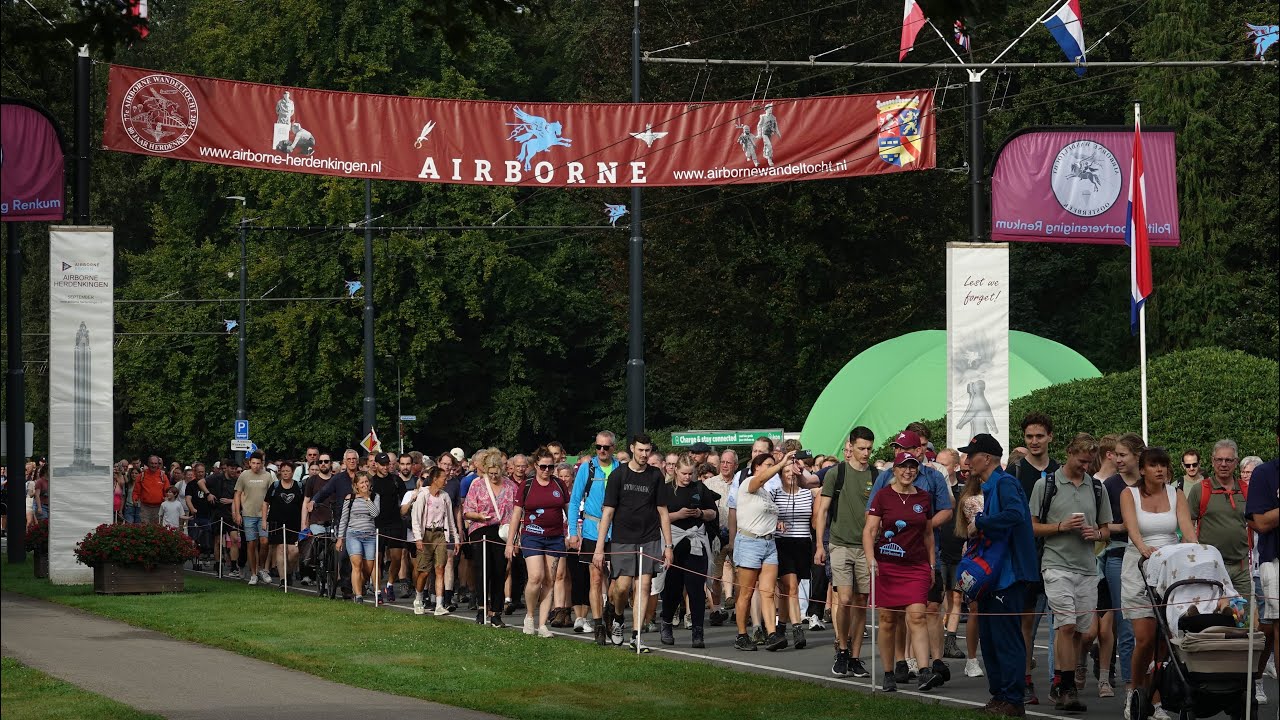 Aftermovie Opening / Defilé - 77e Airborne Wandeltocht - 07/09/2024