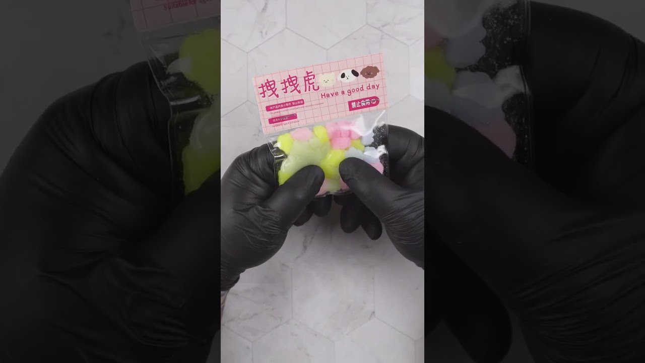 ASMR TEMU Squishy Antistress Toys Haul Unboxing (No Talking No Music) #asmr #unboxing #temu