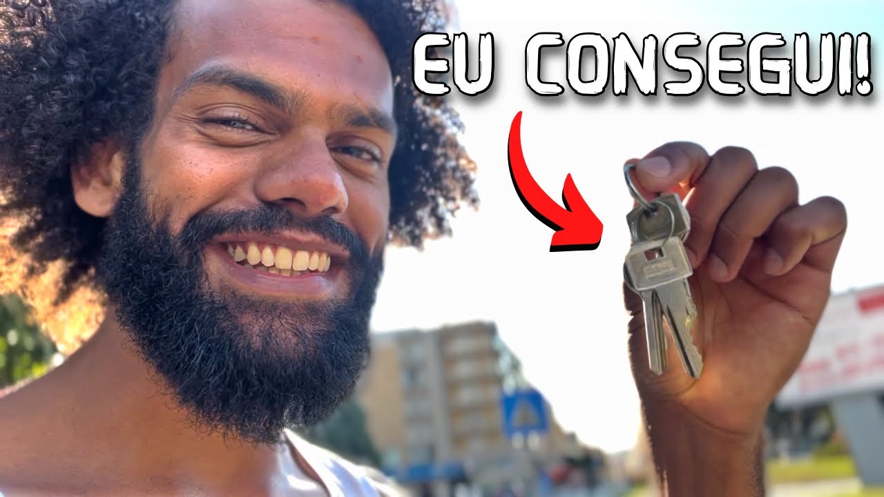 NOSSO PRIMEIRO APARTAMENTO EM PORTUGAL!