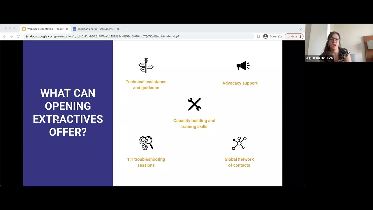 Opening Extractives global call for proposals webinar