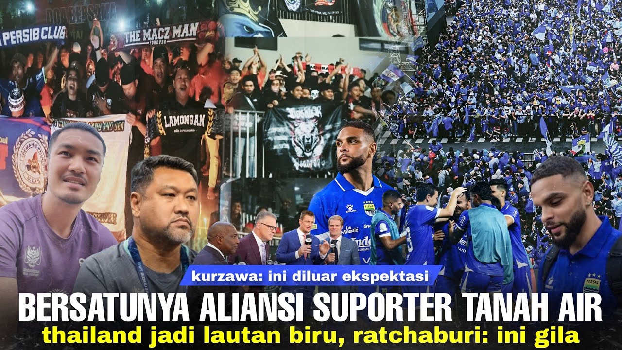 Aliansi Fans Indonesia Berkumpul di Thailand: Kurzawa Kaget, Ratchaburi Bingung. Disiarin 100 Negara