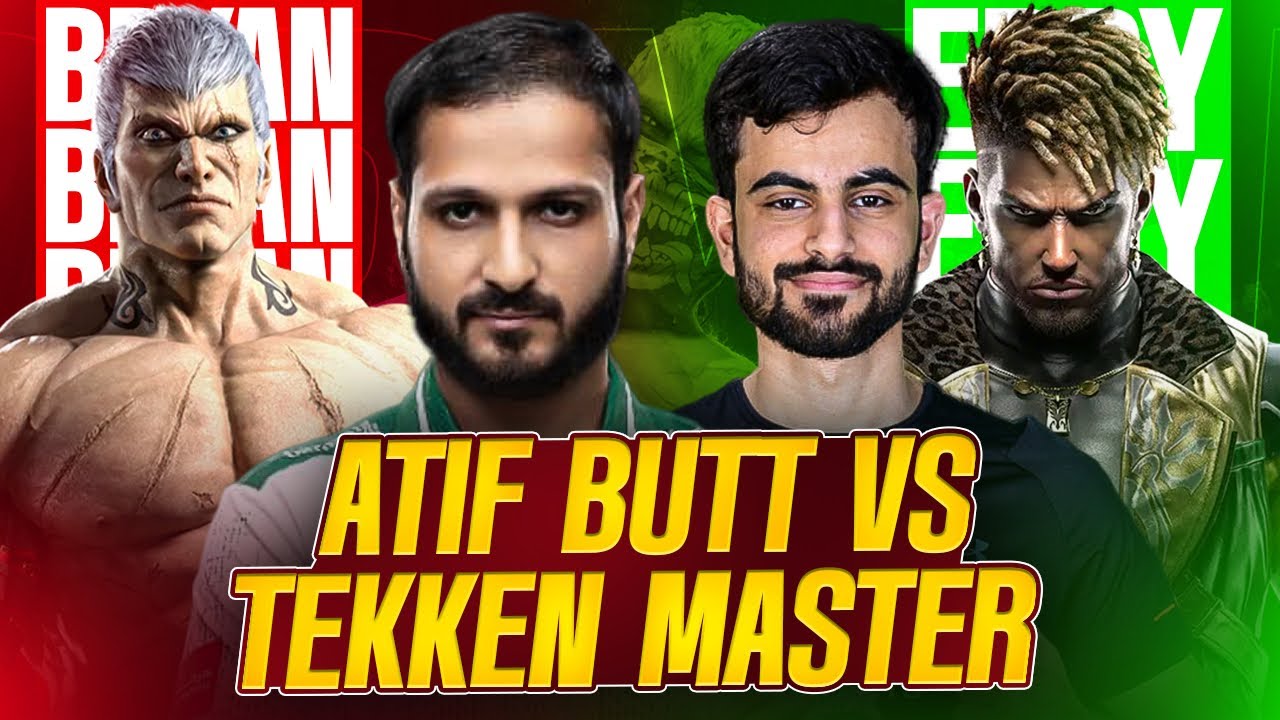 Atif (Bryan) VS Tekken Master (Eddy) - Online Match - 