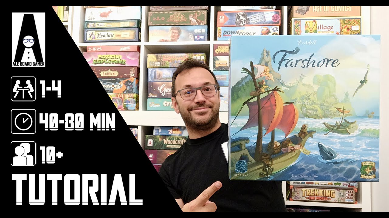 EVERDELL FARSHORE [Tutorial] Visitiamo la parte marittima del magico mondo di Everdell!