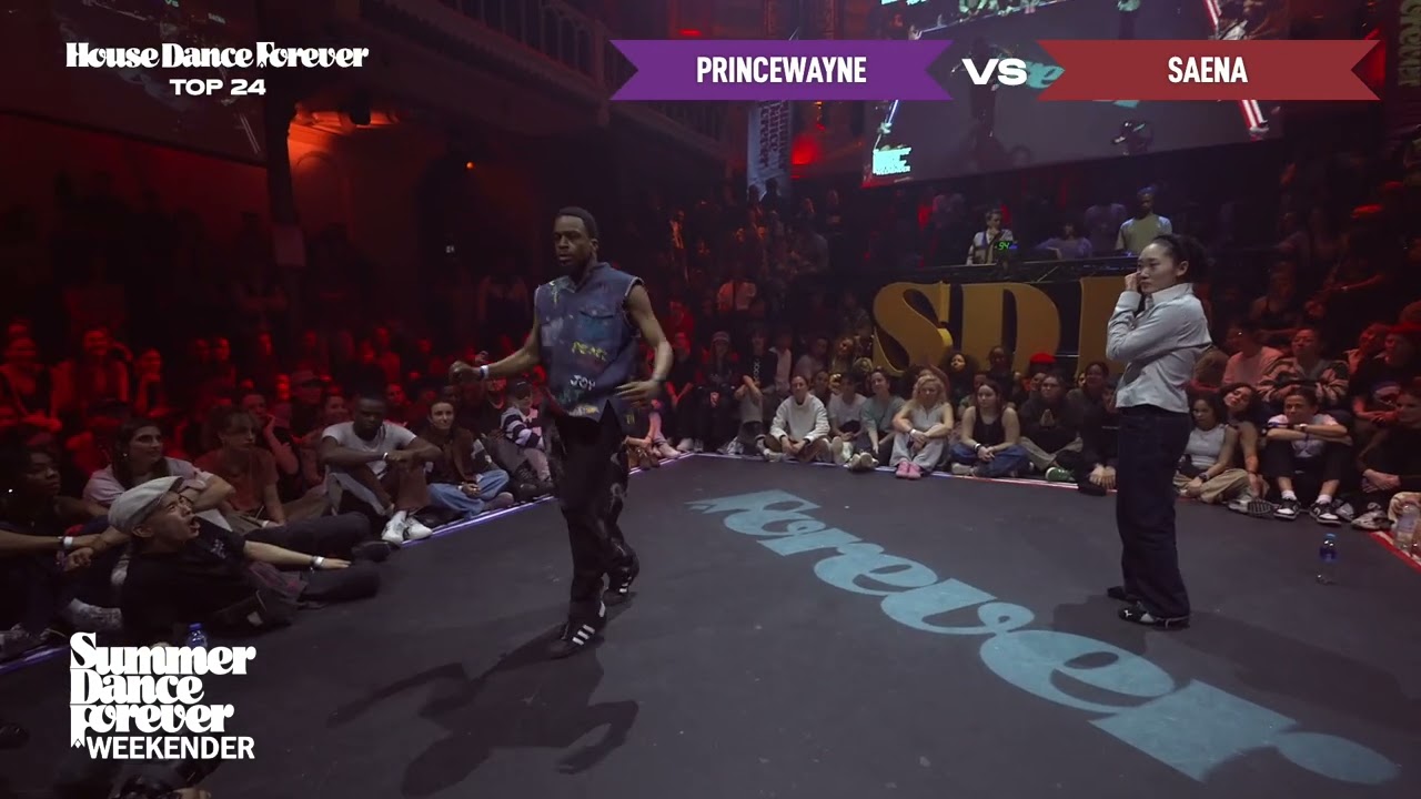Princewayne vs Saena TOP 24 House Dance Forever | Summer Dance Forever Weekender 2025