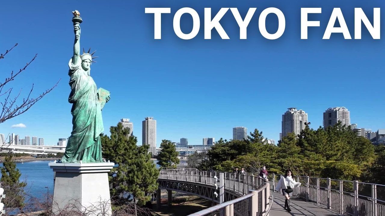 お台場散歩 |【4K】 Walking Odaiba Tokyo Japan (Jan. 2024)