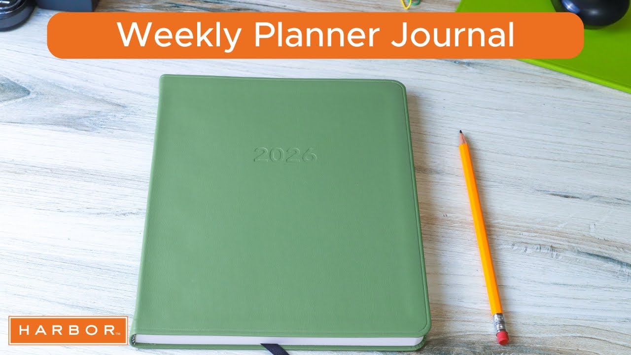 Weekly Planner Journal | Harbor