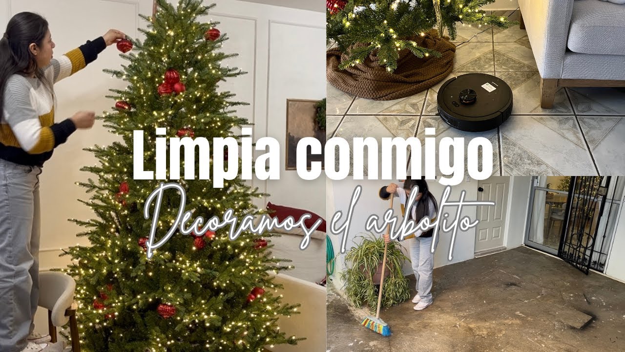 Limpia conmigo ✨ || Decoramos el arbolito 🎄 || Aspiradora S30
