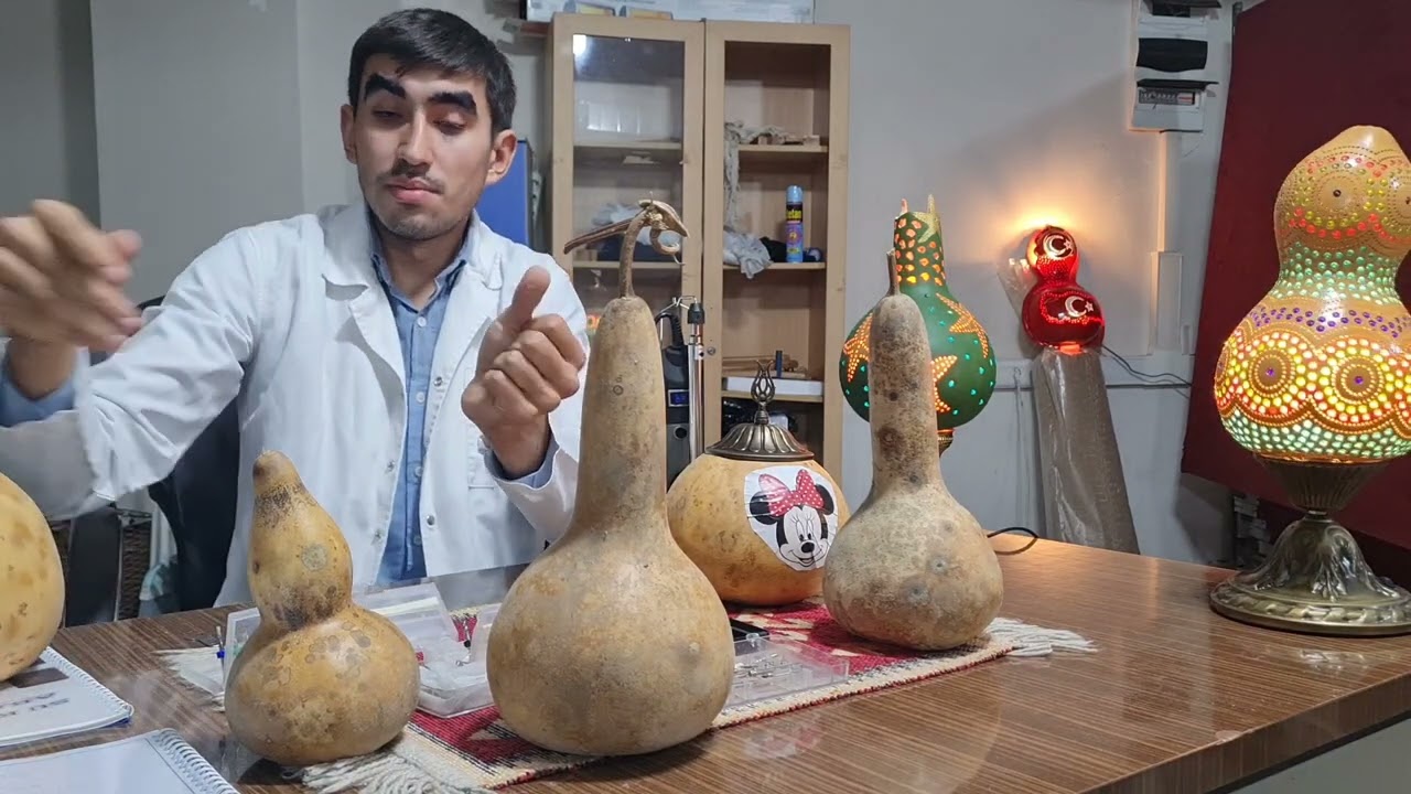 Bir başarı hikayesi. Su kabağı işlemeciliği : Metin Baş - 1