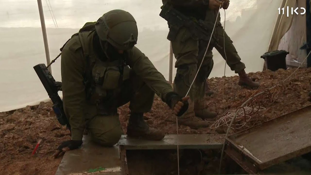 תיעוד: מצלמת כאן חדשות בתוך מנהרת חיזבאללה בצפון