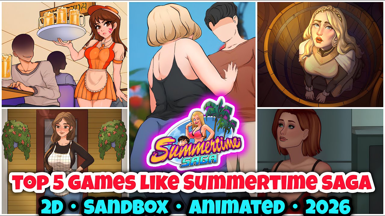 Top 5 games like Summertime saga (Part 12) you should try in 2026