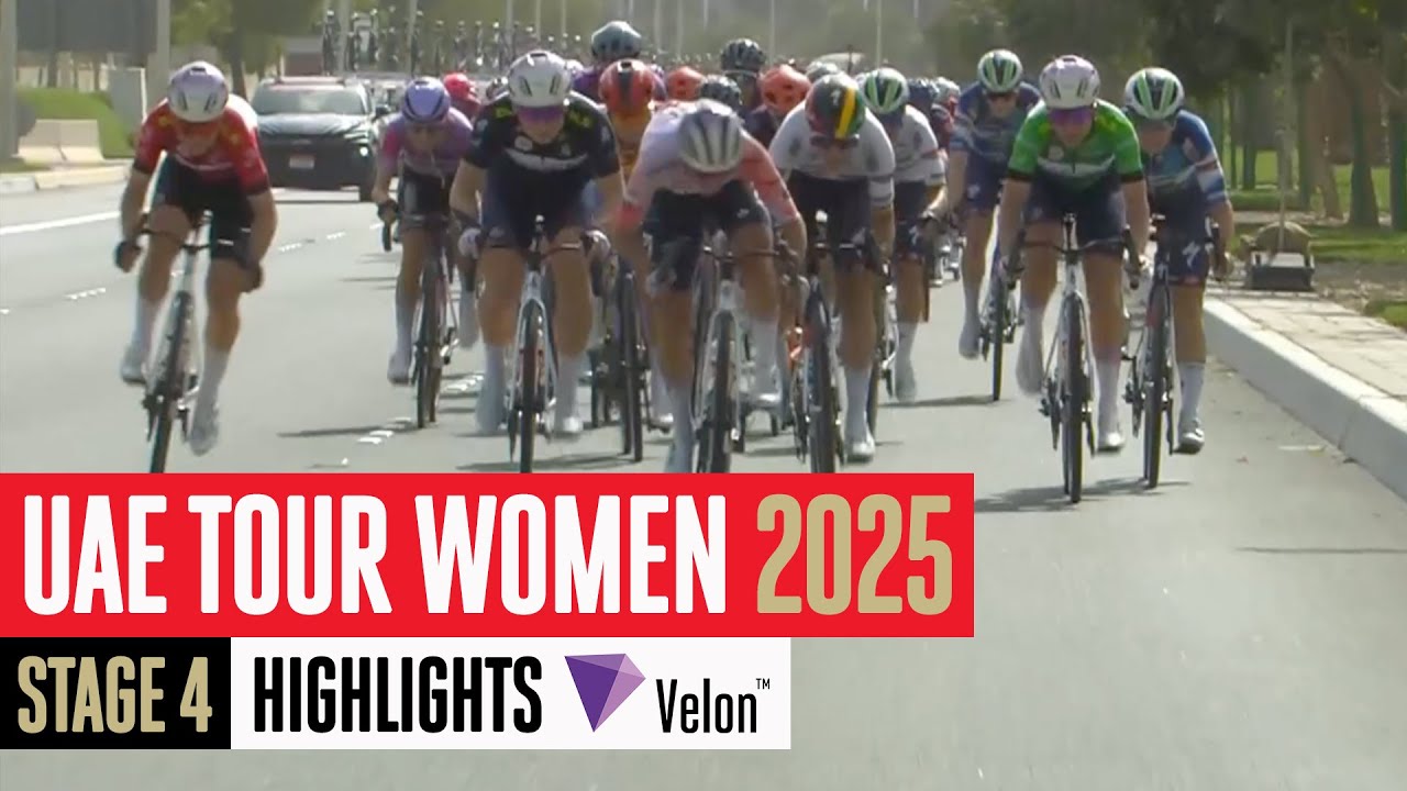 UAE Tour Women 2025 | Stage 4 Highlights