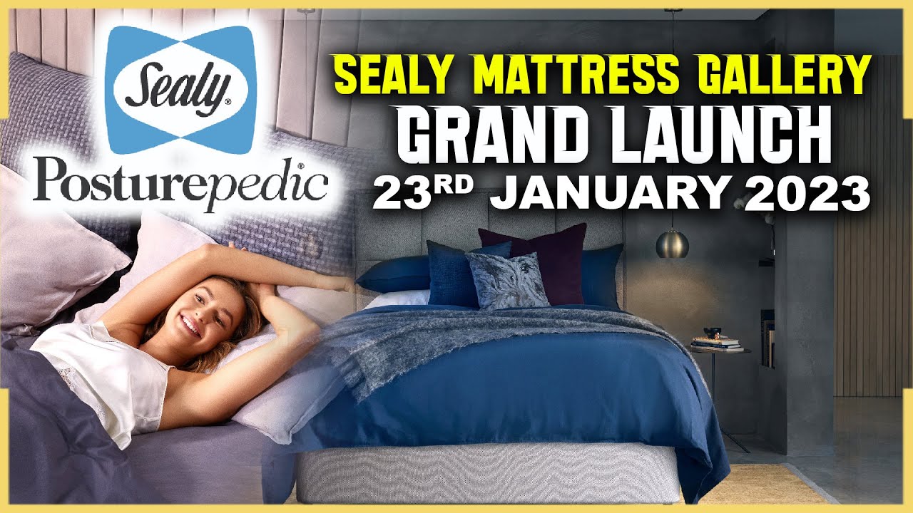 Sealy India Showroom Launch | Sealy Posturepedic Mattress | Hybiz tv