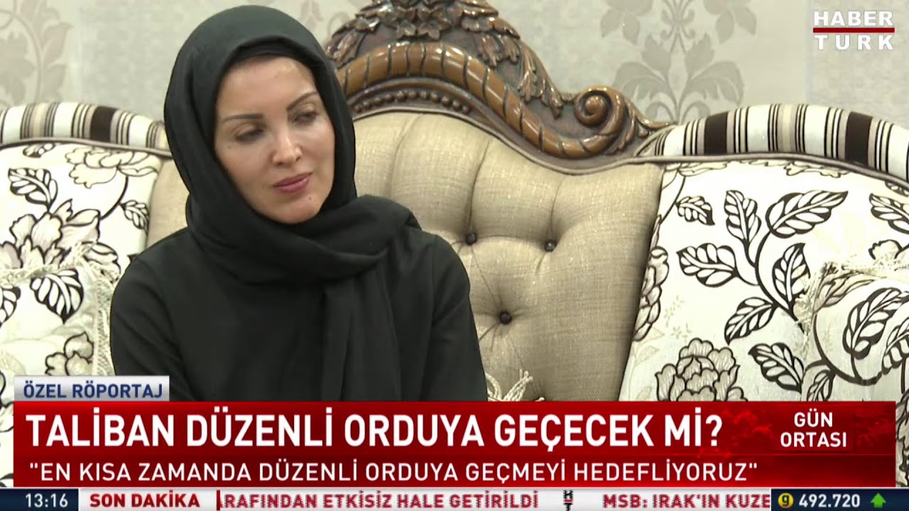 #SONDURUM - Taliban komutanı Habertürk'e konuştu, Nagehan Alçı'nın sorularını yanıtladı