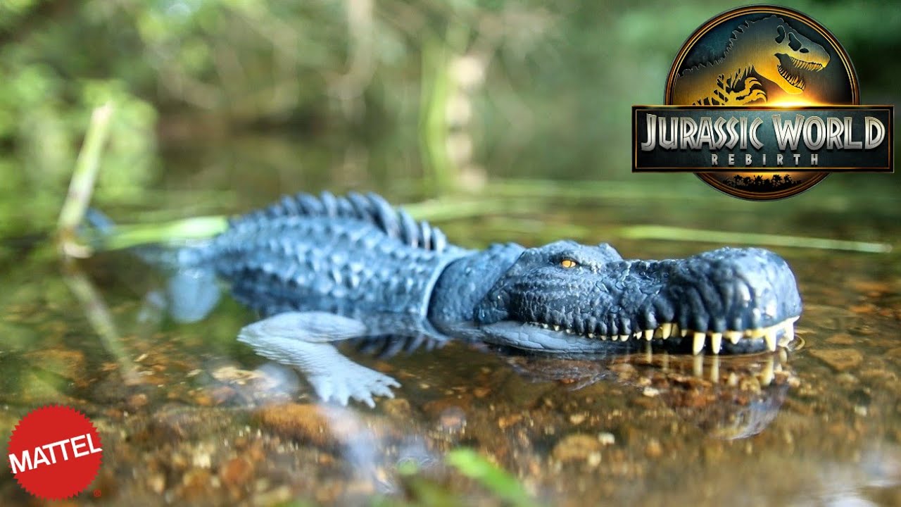 Gigantic Thrashers Purussaurus Jurassic World Rebirth Mattel